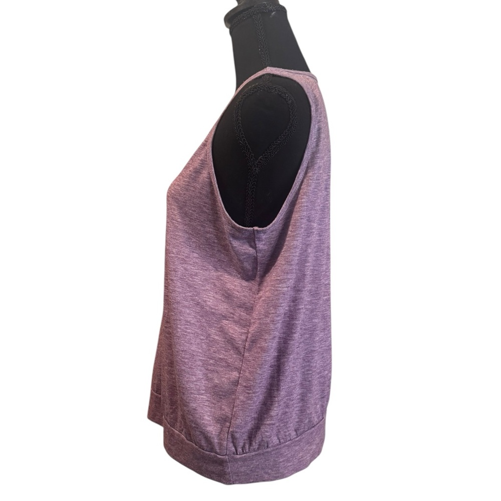 Womens purple tank top size L - Picture 3 of 8